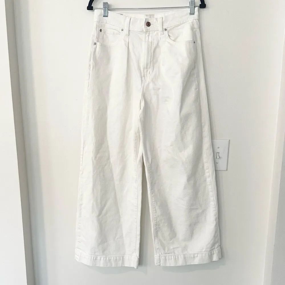 Gap Trouser High Rise Winter White 28/6P